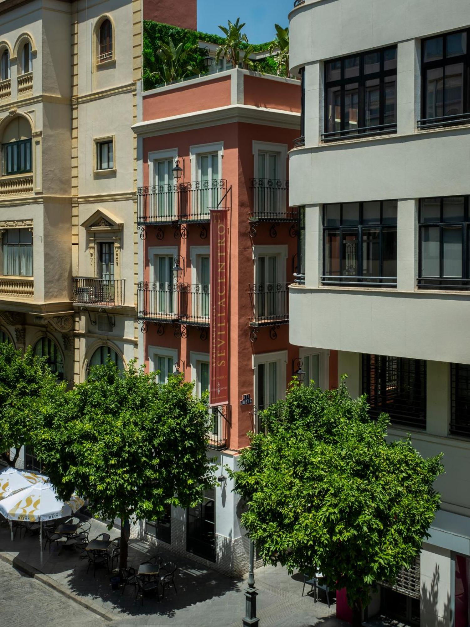 Apartamentos Sevilla Centro Eksteriør billede